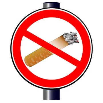 No smoking Stock Illustration