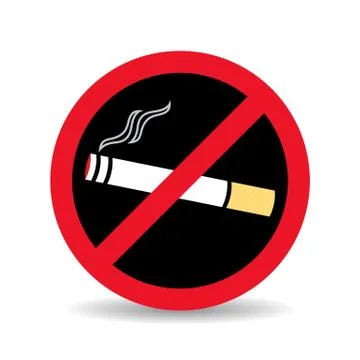 No smoking Illustrazione stock