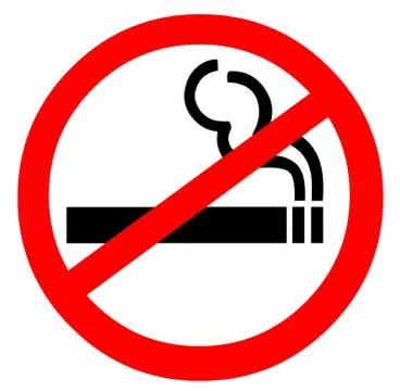 No Smoking Stock Illustration