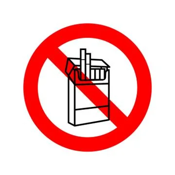 No Smoking. Stock Illustration