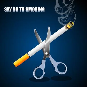 No smoking Illustrazione stock