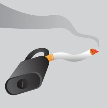 No smoking. Stock Illustration