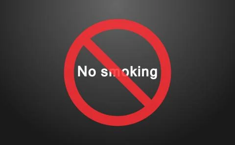 No smoking  Stock Illustration