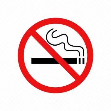 No smoking. Stock Illustration