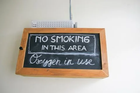 No-smoking warning Stock Photos