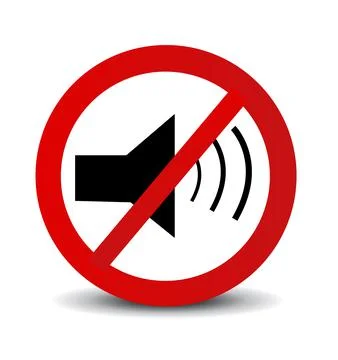 No sound speaker icon vector illustration Stock Illustration
