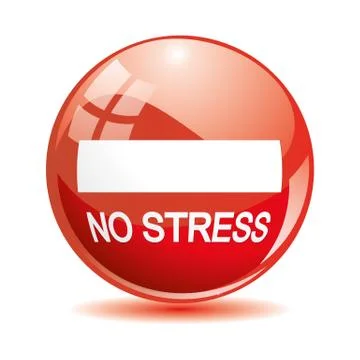 No stress Stock Illustration