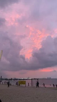 No Sunset on Ancol Stock-Fotos