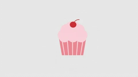 No Sweets Prohibited Sign Red Circle Crossing Out Cupcake Green Screen Anim.. Stock Footage 324066068