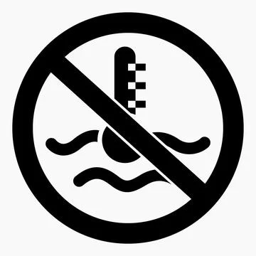 No temperature. Stock Illustration