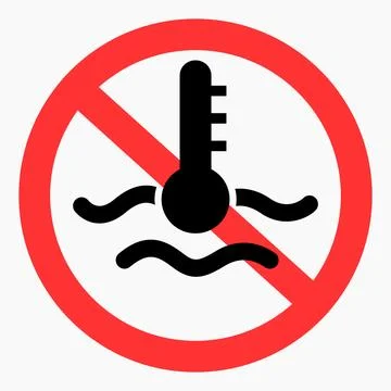 No temperature. Stock Illustration
