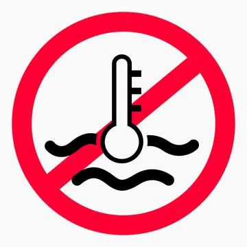 No temperature. Stock Illustration
