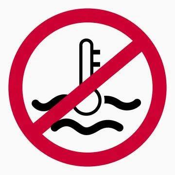 No temperature. Stock Illustration