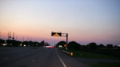 No texting while driving Stock Footage 11050107