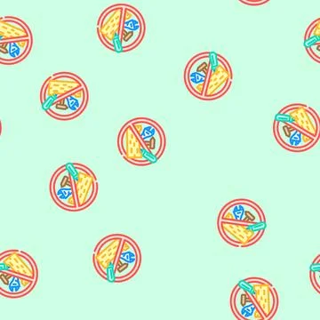 No tools required vector seamless pattern Illustrazione stock