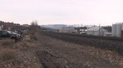 No train in sight Video stock 44852208