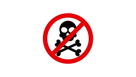 No virus sign animation. Stock Footage 168223108