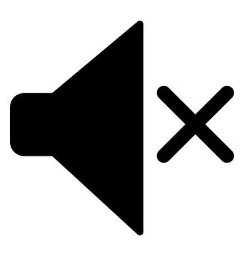 No Volume Vector Stock Illustration