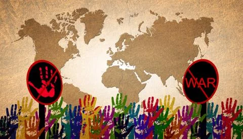 No war Stock Illustration