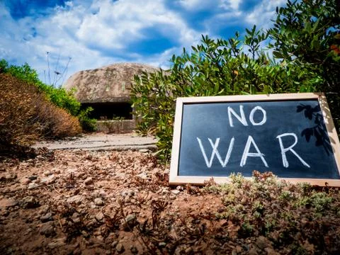No war 库存照片