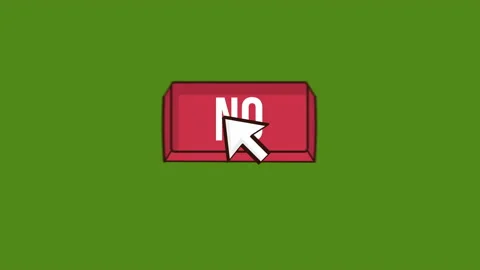 No web button Video stock 171849223