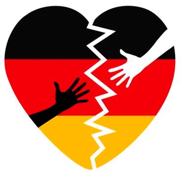 No Welcome to Refugees Stock Illustration