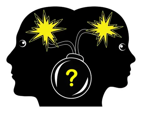 No win situation Stock Illustration