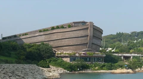 Noah Ark Stock Footage 55888719