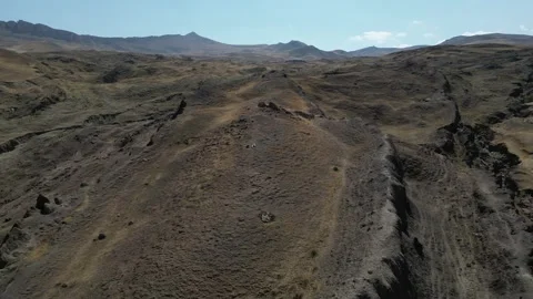 Noah's Ark, Drone View, Bible Lands, Mount Ararat, Durupınar site, Anatolia, 4K Stock-Footage 259535993
