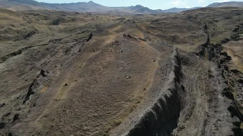 Noah's Ark, Epic Drone View, Mount Ararat, Durupınar Site, Turkey 4K Stock-Footage 259540164