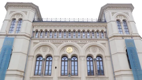 Nobel Peace Center Video stock 104259201