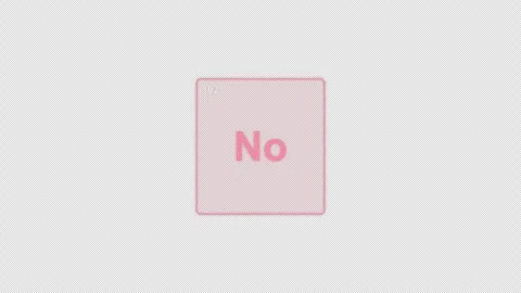 Nobelium No Periodic Table Element Tile Clean No Text Animation Video Overlay Al Stock-Footage 339363361