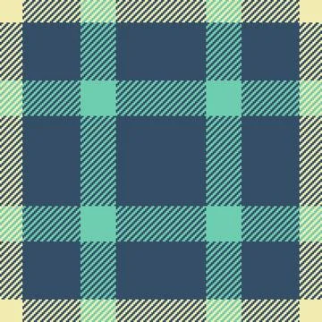Nobility check textile plaid, geometric texture vector background. Teenager.. Stock Illustration