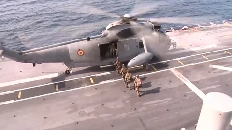 Noble Justification : Enhancing NATO's Naval Response Capability - 2014 Stock Footage 100160664