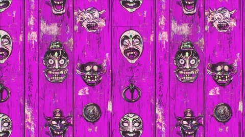 Noble Knocker Diagonal Motion Stock Footage 306464971