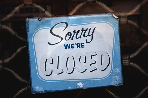 Nobody is working at this time Stock Photos