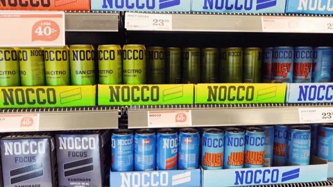 NOCCO drinks Stock Footage 285054944