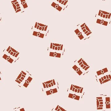 Nocturia urology glyph seamless pattern 스톡 일러스트