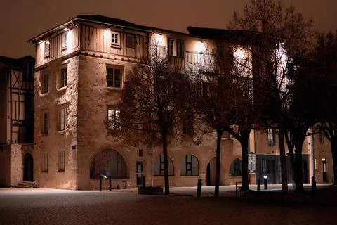 Nocturnal Facade Foto stock