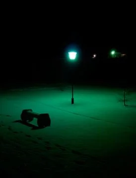 Nocturnal solitude Stock Photos