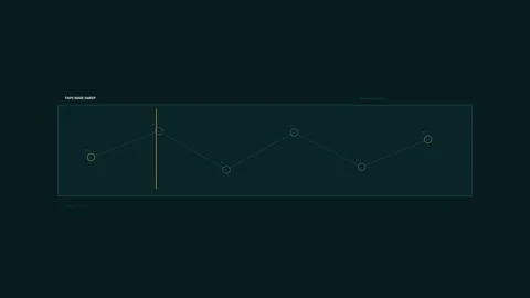 Node Graph Data HUD Seamless Loop Stock-Footage 342084985