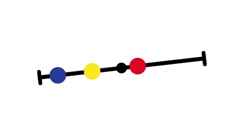 Node Line Connector Diagram 動画素材 346803350