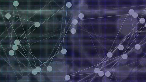 Node Network Stock Footage 183110458