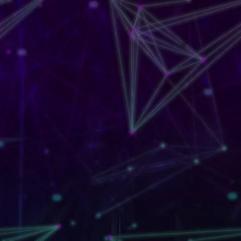 Node Network Stock Footage 233091820