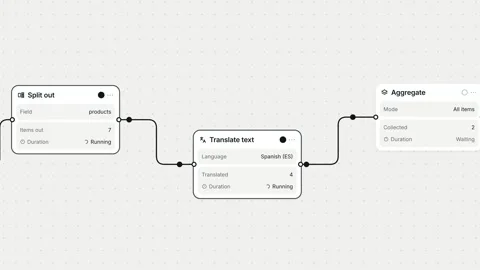 Node Pipeline Item Stream Horizontal Motion Graphic Business Workflow 動画素材 346940105