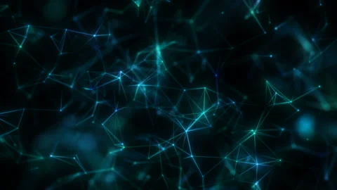 Nodes of links in the body.Futuristic background. Seamless loop. Stock Footage 102346743