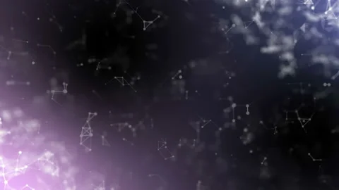 Nodes transforming. You can use it for a technology, communication or social Stock Footage 114688040