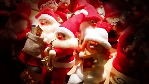 Noel gnome background. Stock Footage 83007564