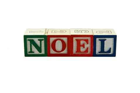 Noel new blocks Stock Photos
