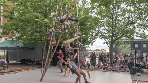 NoFit State Circus Stock Photos